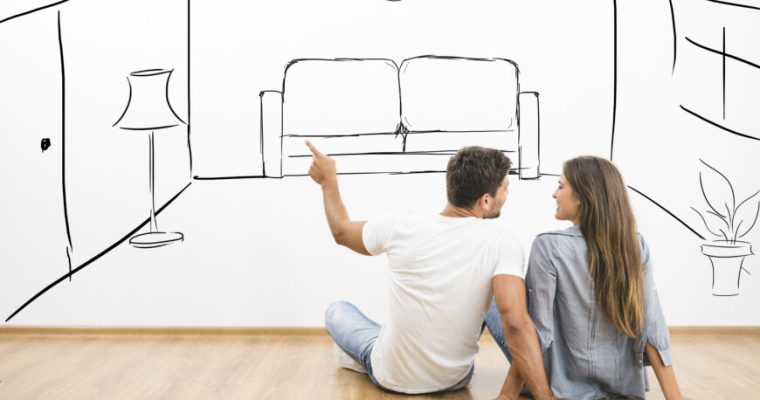 Great Toronto Movers. Interior moving services. A couple re-imagines their living room layout.